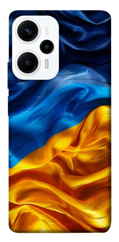 Чохол itsPrint Flag material для Xiaomi Poco F5 / Note 12 Turbo, love ukraine, купити оптом з доставкою