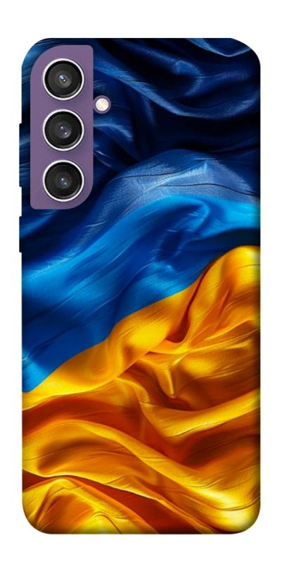 Чохол itsPrint Flag material для Samsung Galaxy S23 FE, love ukraine, купити оптом з доставкою