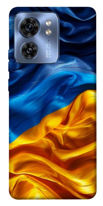 Чохол itsPrint Flag material для Motorola Edge 40, love ukraine, купити оптом з доставкою