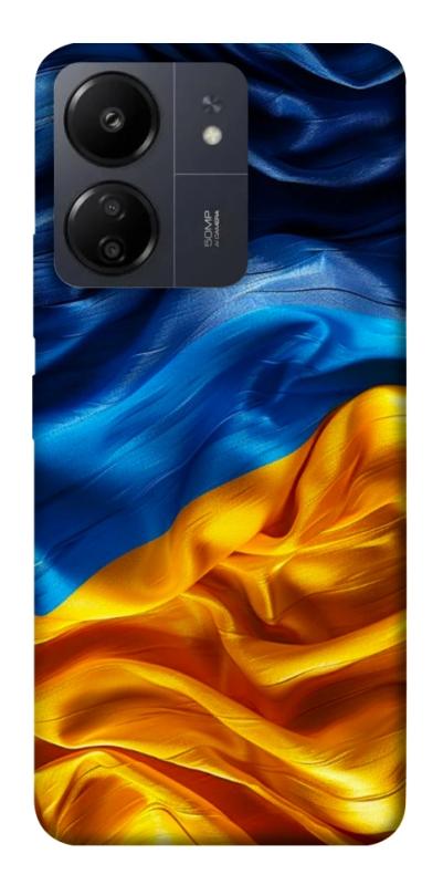 Чохол itsPrint Flag material для Xiaomi Redmi 13C, love ukraine, купити оптом з доставкою