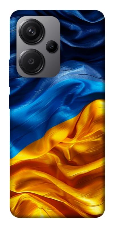 Чохол itsPrint Flag material для Xiaomi Redmi Note 13 Pro+, love ukraine, купити оптом з доставкою