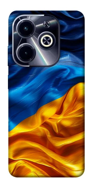 Чохол itsPrint Flag material для Infinix Hot 40i, love ukraine, купити оптом з доставкою