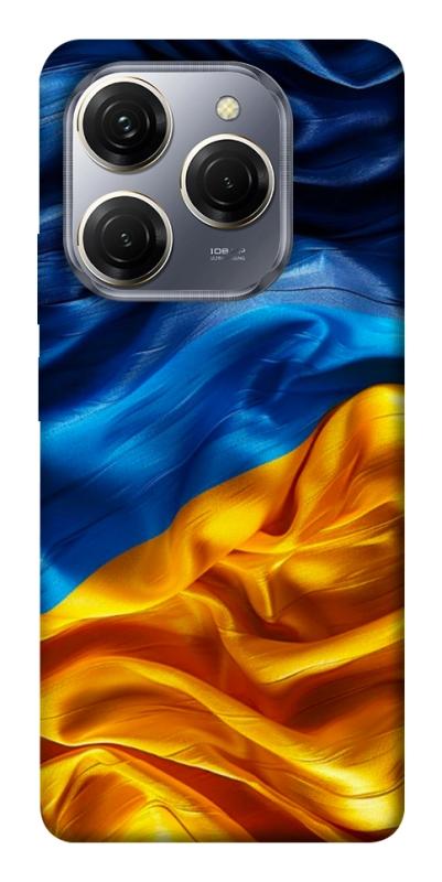 Чохол itsPrint Flag material для TECNO Spark 20 Pro, love ukraine, купити оптом з доставкою
