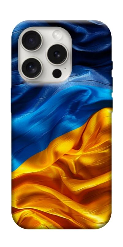 Чохол itsPrint Flag material для Apple iPhone 16 Pro Max (6.9"), love ukraine, купити оптом з доставкою