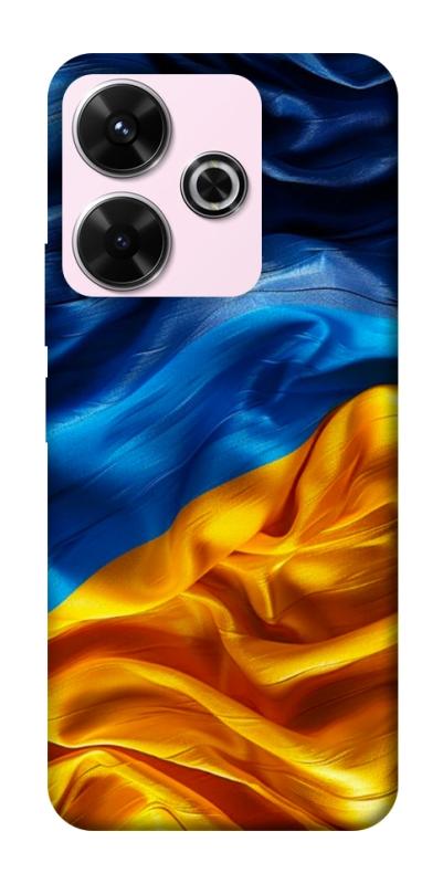 Чохол itsPrint Flag material для Xiaomi Redmi 13 4G / Poco M6 4G, love ukraine, купити оптом з доставкою