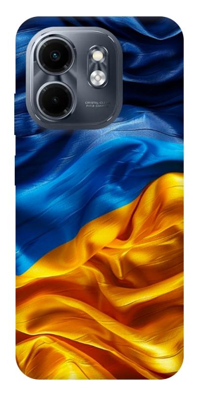 Чохол itsPrint Flag material для Infinix Smart 9 4G / Hot 50i, love ukraine, купити оптом з доставкою