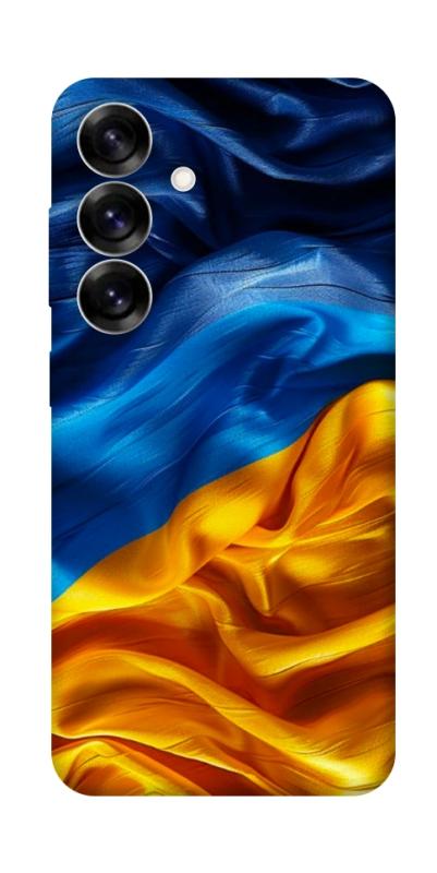 Чохол itsPrint Flag material для Samsung Galaxy S25+, love ukraine, купити оптом з доставкою
