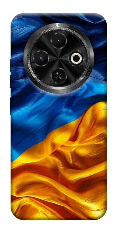 Чохол itsPrint Flag material для TECNO Spark 30C, love ukraine, купити оптом з доставкою