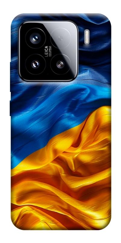 Чохол itsPrint Flag material для Xiaomi 15, love ukraine, купити оптом з доставкою