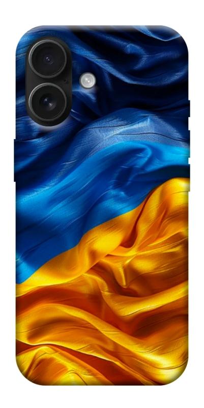 Чохол itsPrint Flag material для Apple iPhone 17 (6.3"), love ukraine, купити оптом з доставкою