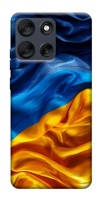 Чохол itsPrint Flag material для Motorola Moto G56 5G, love ukraine, купити оптом з доставкою