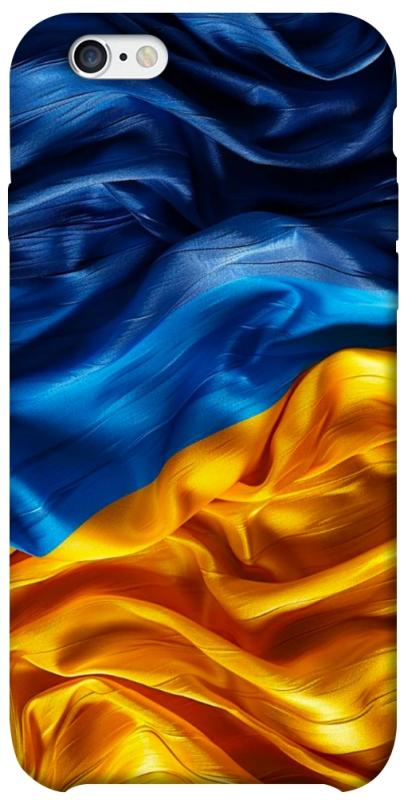 Чохол itsPrint Flag material для Apple iPhone 6/6s (4.7"), love ukraine, купити оптом з доставкою