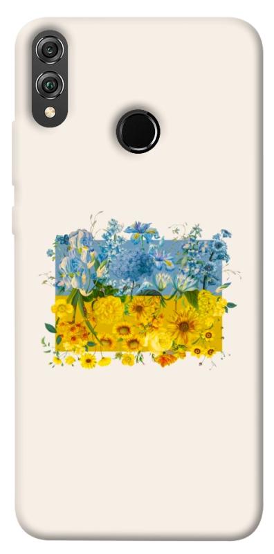 Чохол itsPrint Flower flag для Huawei Honor 8X, love ukraine, купити оптом з доставкою