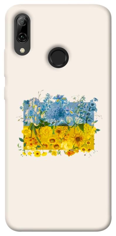 Чохол itsPrint Flower flag для Huawei P Smart (2019), love ukraine, купити оптом з доставкою