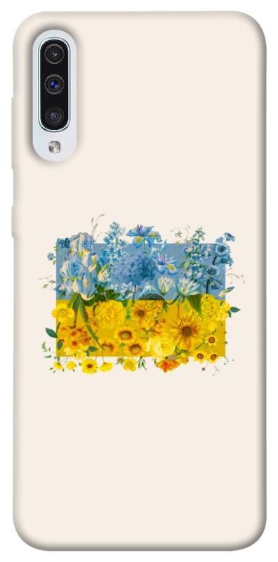 Чохол itsPrint Flower flag для Samsung Galaxy A50 (A505F) / A50s / A30s, love ukraine, купити оптом з доставкою