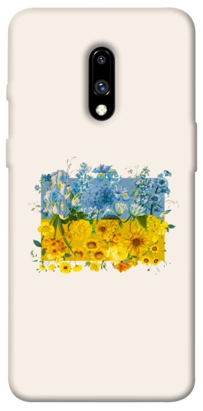 Чохол itsPrint Flower flag для OnePlus 7, love ukraine, купити оптом з доставкою