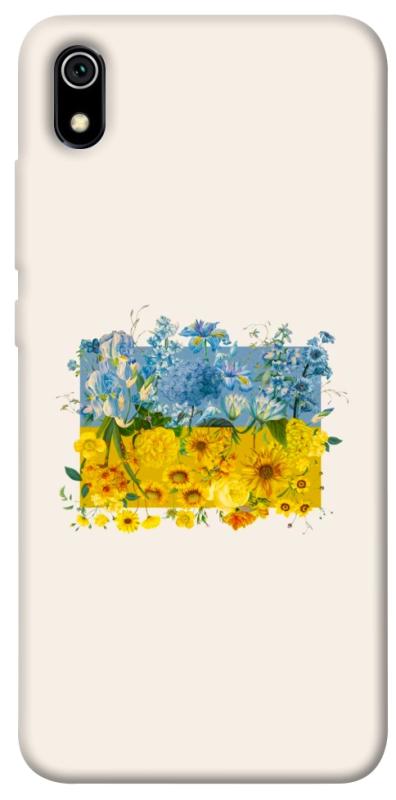 Чохол itsPrint Flower flag для Xiaomi Redmi 7A, love ukraine, купити оптом з доставкою