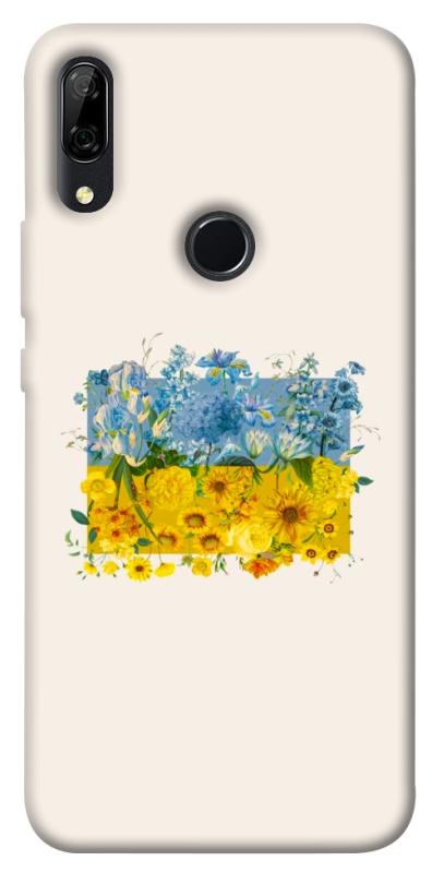 Чохол itsPrint Flower flag для Huawei P Smart Z, love ukraine, купити оптом з доставкою