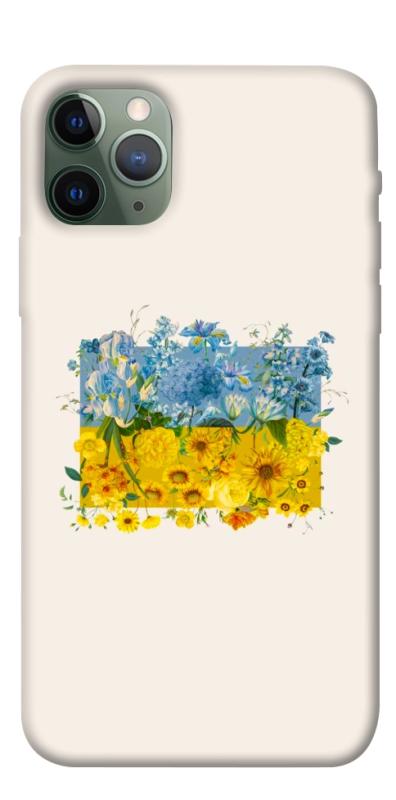 Чохол itsPrint Flower flag для Apple iPhone 11 Pro (5.8"), love ukraine, купити оптом з доставкою