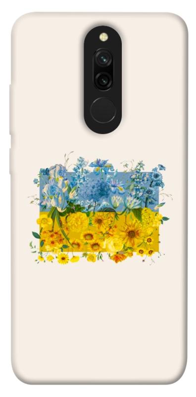 Чохол itsPrint Flower flag для Xiaomi Redmi 8, love ukraine, купити оптом з доставкою
