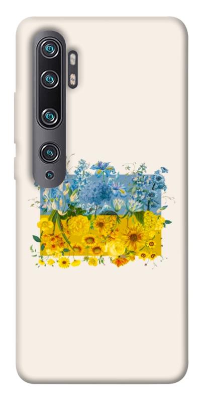 Чохол itsPrint Flower flag для Xiaomi Mi Note 10 / Note 10 Pro / Mi CC9 Pro, love ukraine, купити оптом з доставкою