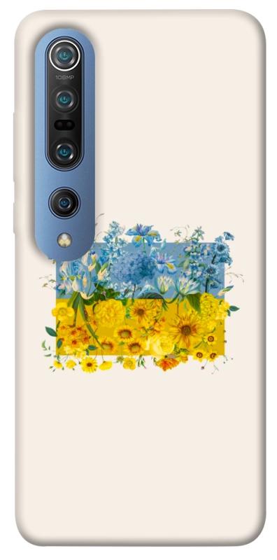 Чохол itsPrint Flower flag для Xiaomi Mi 10 / Mi 10 Pro, love ukraine, купити оптом з доставкою