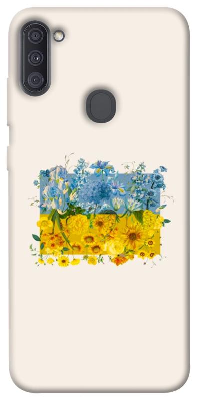 Чохол itsPrint Flower flag для Samsung Galaxy A11, love ukraine, купити оптом з доставкою