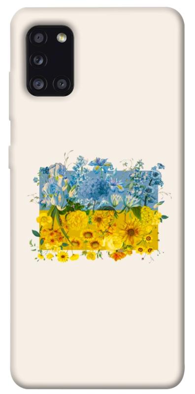 Чохол itsPrint Flower flag для Samsung Galaxy A31, love ukraine, купити оптом з доставкою