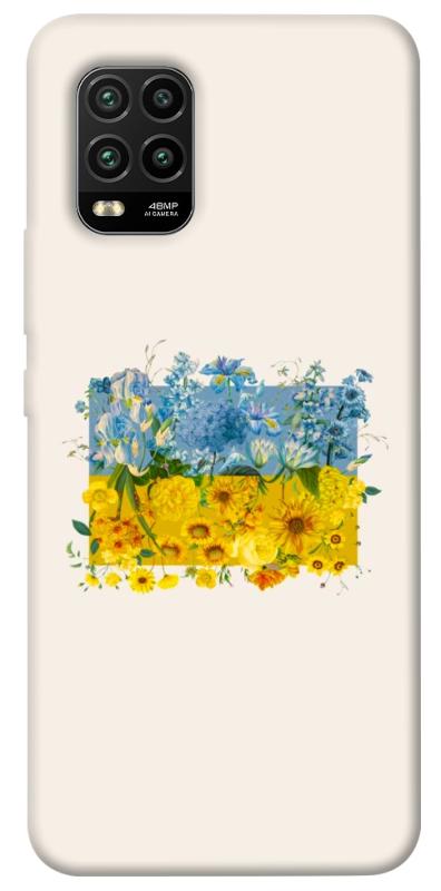 Чохол itsPrint Flower flag для Xiaomi Mi 10 Lite, love ukraine, купити оптом з доставкою
