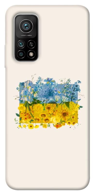 Чохол itsPrint Flower flag для Xiaomi Mi 10T, love ukraine, купити оптом з доставкою