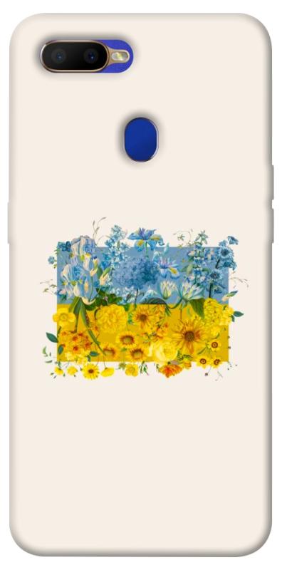 Чохол itsPrint Flower flag для Oppo A5s / Oppo A12, love ukraine, купити оптом з доставкою