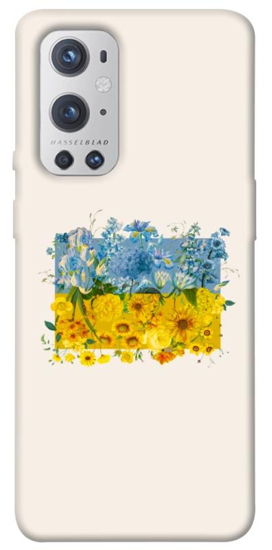 Чохол itsPrint Flower flag для OnePlus 9 Pro, love ukraine, купити оптом з доставкою