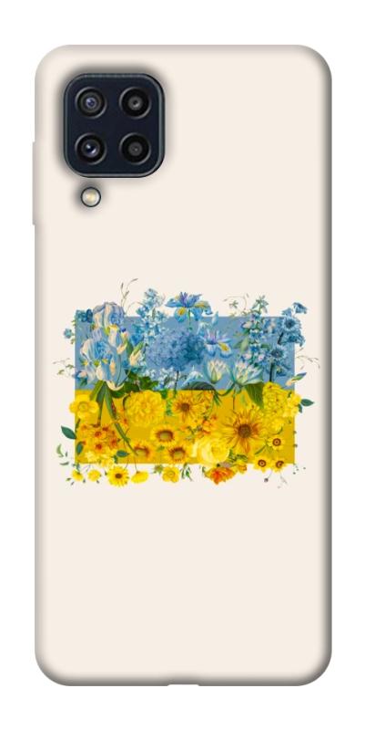 Чохол itsPrint Flower flag для Samsung Galaxy M32, love ukraine, купити оптом з доставкою
