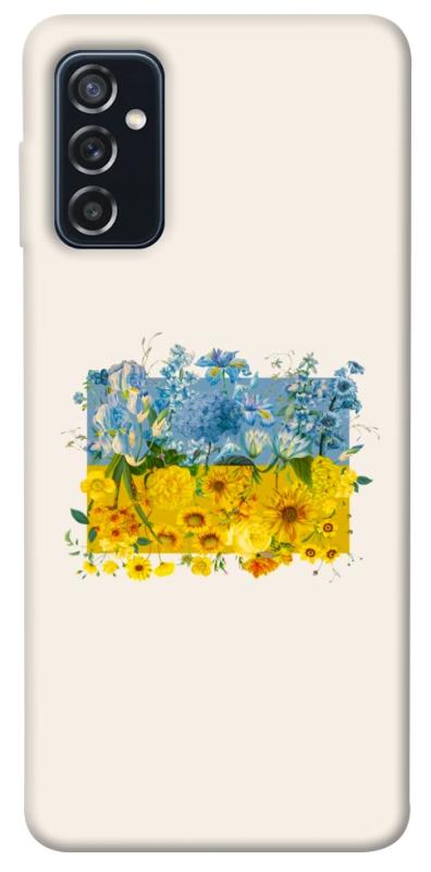 Чохол itsPrint Flower flag для Samsung Galaxy M52, love ukraine, купити оптом з доставкою