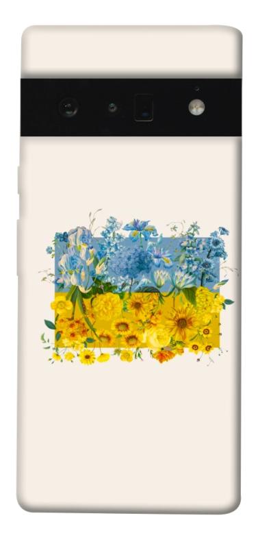 Чохол itsPrint Flower flag для Google Pixel 6 Pro, love ukraine, купити оптом з доставкою