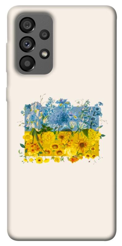 Чохол itsPrint Flower flag для Samsung Galaxy A73 5G, love ukraine, купити оптом з доставкою