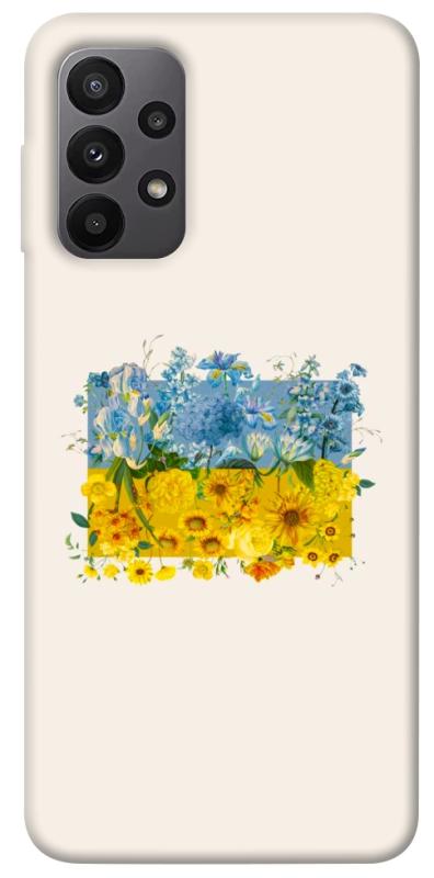 Чохол itsPrint Flower flag для Samsung Galaxy A23 4G, love ukraine, купити оптом з доставкою
