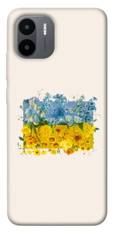 Чохол itsPrint Flower flag для Xiaomi Redmi A1 / A2, love ukraine, купити оптом з доставкою