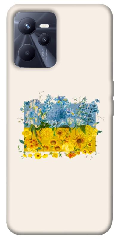 Чохол itsPrint Flower flag для Realme C35, love ukraine, купити оптом з доставкою
