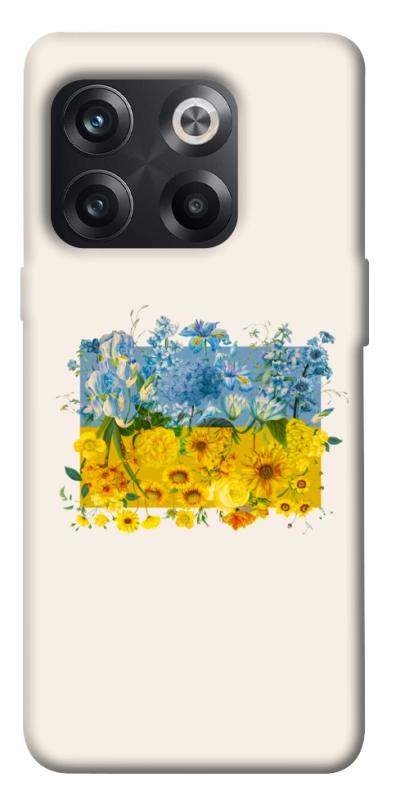 Чохол itsPrint Flower flag для OnePlus 10T, love ukraine, купити оптом з доставкою
