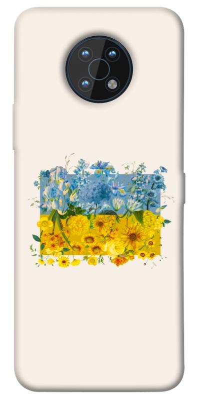 Чохол itsPrint Flower flag для Nokia G50, love ukraine, купити оптом з доставкою