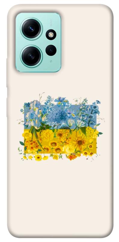 Чохол itsPrint Flower flag для Xiaomi Redmi Note 12 4G, love ukraine, купити оптом з доставкою