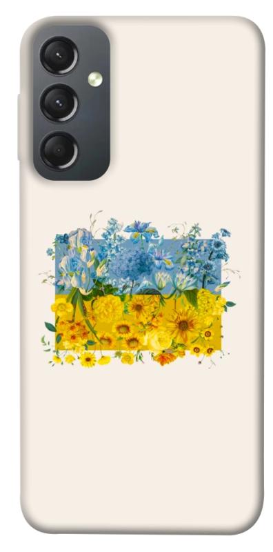 Чохол itsPrint Flower flag для Samsung Galaxy A24 4G, love ukraine, купити оптом з доставкою
