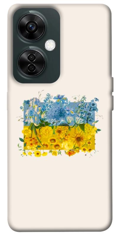 Чохол itsPrint Flower flag для OnePlus Nord CE 3 Lite, love ukraine, купити оптом з доставкою