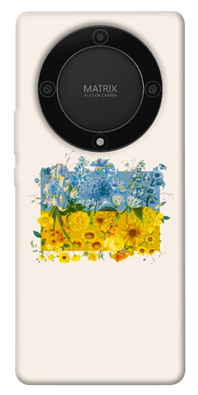 Чохол itsPrint Flower flag для Huawei Magic5 Lite, love ukraine, купити оптом з доставкою