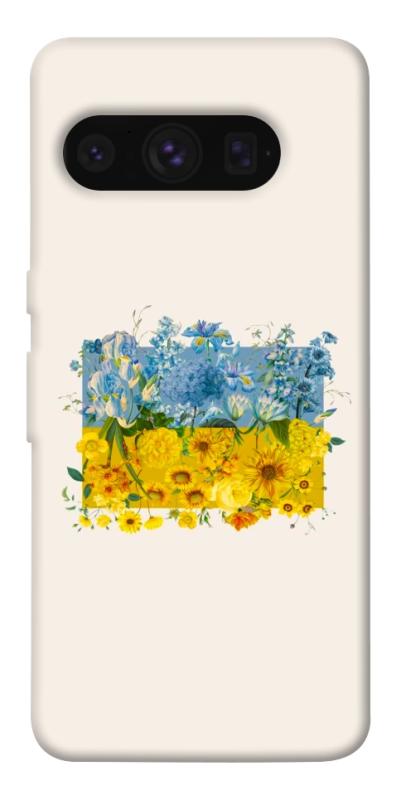Чохол itsPrint Flower flag для Google Pixel 8 Pro, love ukraine, купити оптом з доставкою