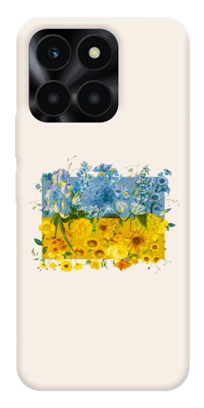 Чохол itsPrint Flower flag для Huawei Honor X6a, love ukraine, купити оптом з доставкою