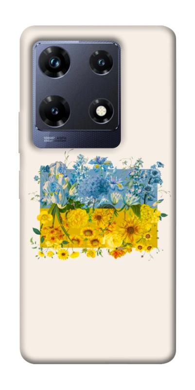 Чохол itsPrint Flower flag для Infinix Note 30 Pro, love ukraine, купити оптом з доставкою