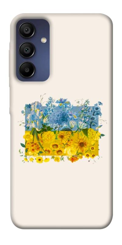 Чохол itsPrint Flower flag для Samsung Galaxy A15 4G/5G, love ukraine, купити оптом з доставкою