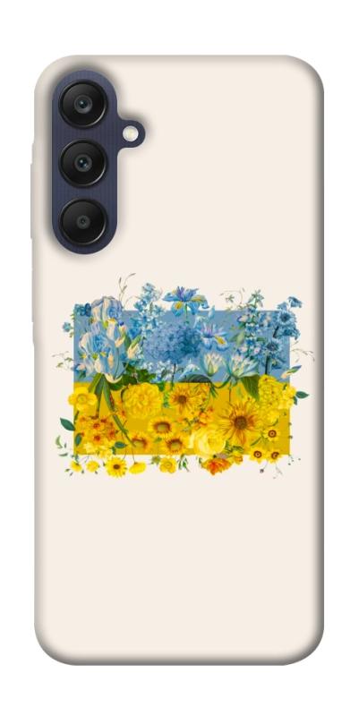Чохол itsPrint Flower flag для Samsung Galaxy A25 5G, love ukraine, купити оптом з доставкою